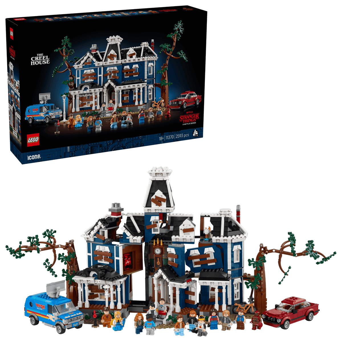 Lego Stranger Things Creel House 11370