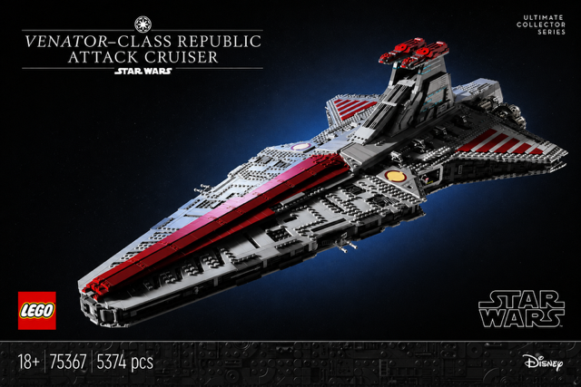 LEGO Star Wars Venator Class Republic Attack Cruiser 75367