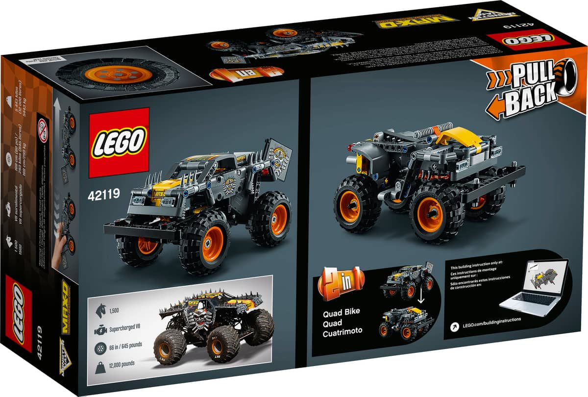 LEGO Technic Monster Jam Max-D 42119 (RETIRED)
