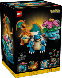 LEGO Pokémon Venusaur, Charizard en Blastoise 72153