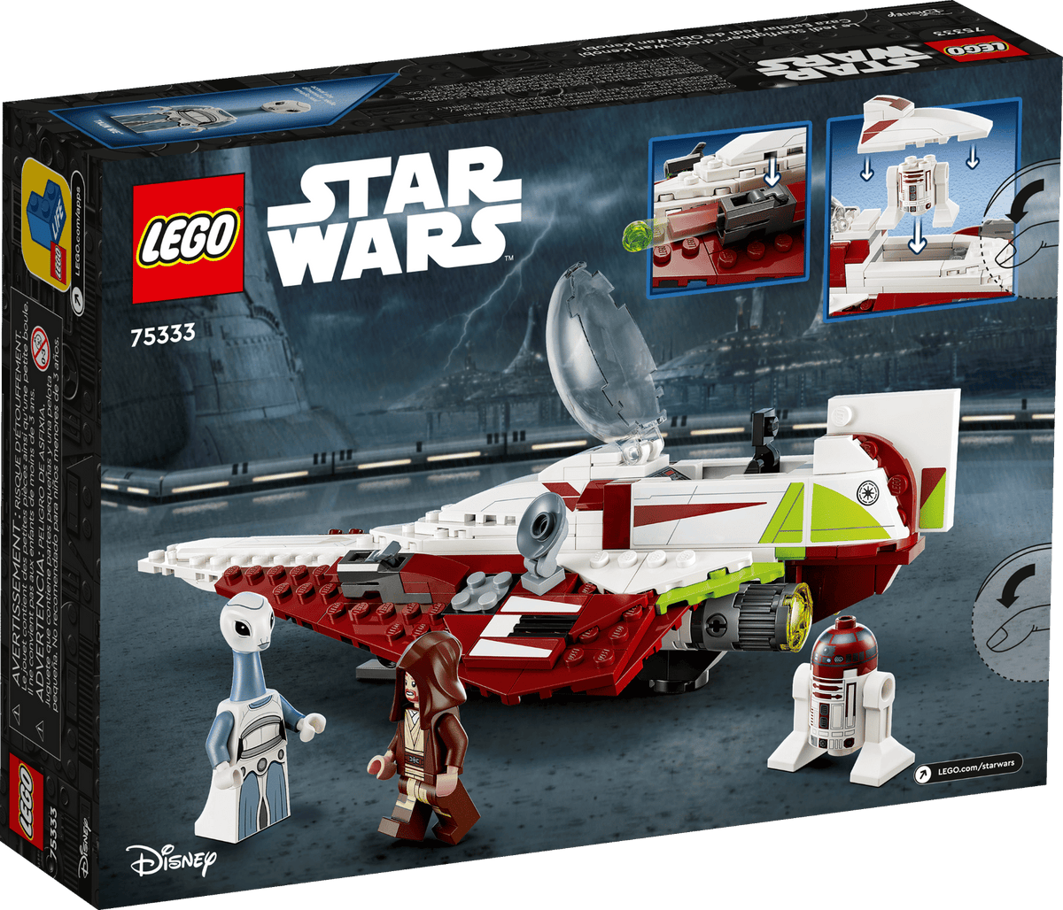 Lego Star Wars Jedi Starfighter 75333 (RETIRED)