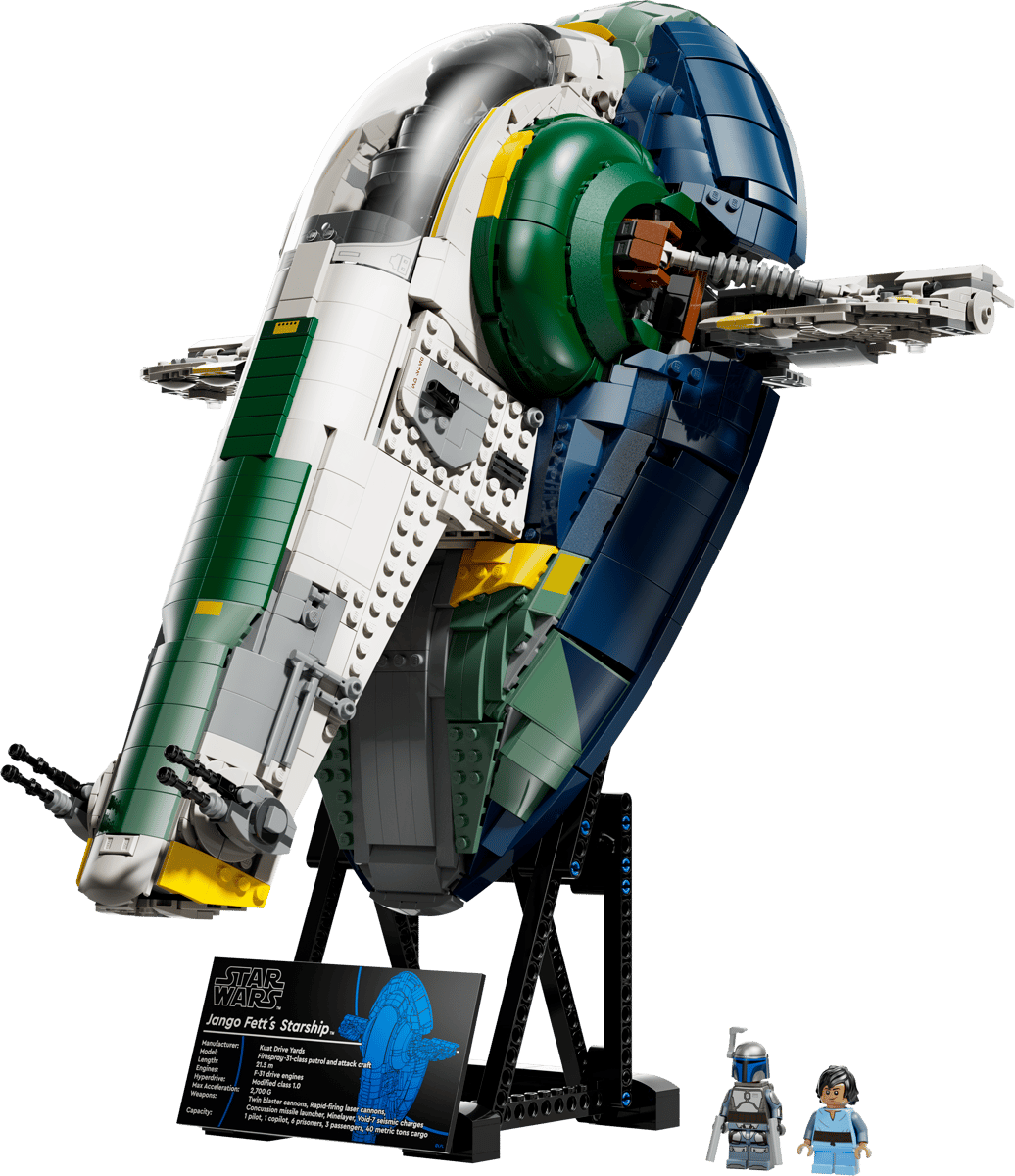 Lego Star Wars Jango Fetts Firespray-class ruimteschip 75409